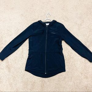 Columbia Black Windbreaker Jacket - Size S
